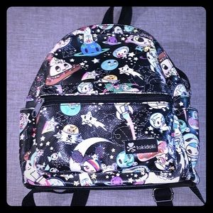 Leather Toki Doki Space Back Pack
